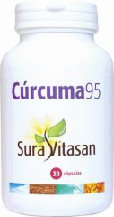 Buy SURA VITASAN CURCUMA 95% STD 30 Caps WITH PIPERINE By 22,90€