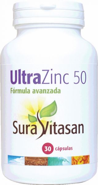 ULTRA ZINC 50 mg 30 Caps - SURA VITASAN