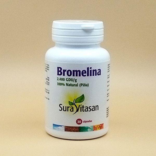 BROMELAIN 2.400 500MG. - SURA VITASAN Img 2