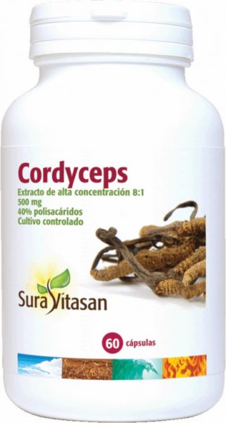 CORDYCEPS 500 MG 60 Vcaps - SURA VITASAN