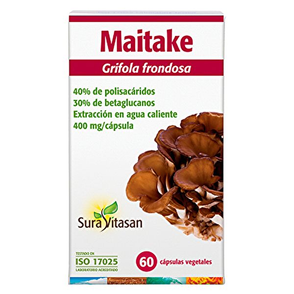 Maitake 400 mg 60 cápsulas vegetais