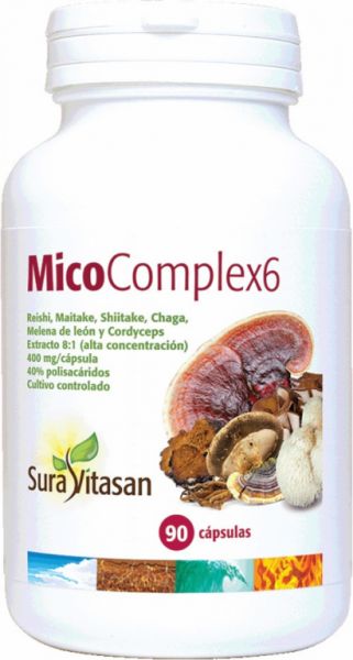 MICOCOMPLEX 6 400 MG 90 Vcaps - SURA VITASAN