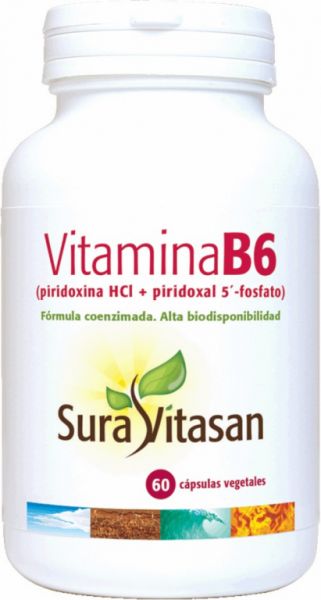 VITAMIN B6 60 CAPSULES - SURA VITASAN