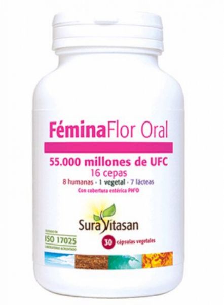 FEMINA FLOR ORAL 55.000 MIL 30 Cap - SURA VITASAN