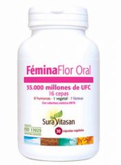 Comprar SURA VITASAN FEMINA FLOR ORAL 55.000 MIL 30 Cap Por 40,60€