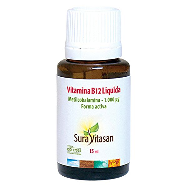 Liquid vitamin B12 15 ml - SURA VITASAN