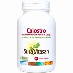 Comprar SURA VITASAN CALOSTRE 60 Capsules Per 26,55€