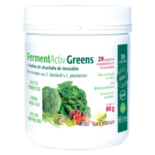 FERMENT ACTIV GREENS 80 Gr - SURA VITASAN