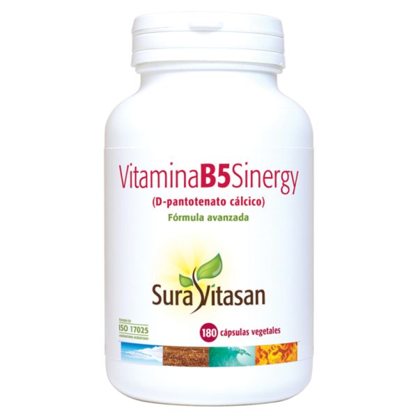 Capsule VITAMINE B5 SYNERGIE 180 - SURA VITASAN