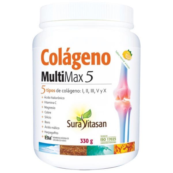 Colágeno Multi Max 5 330 g - SURA VITASAN