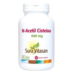 Comprar SURA VITASAN N-Acetil Cisteína 60 Cápsulas Por 25,65€