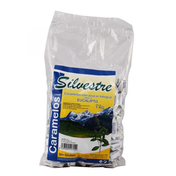 Caramelos Eucalipto 1 Kg - SILVESTRE