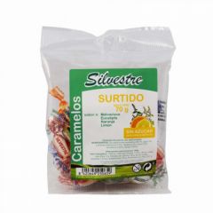 Kopen SILVESTRE Assortiment suikervrije snoepjes heemst eucalyptus sinaasappel citroen 70 g Door 3,25€