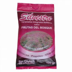 Comprar SILVESTRE Caramels integrals farcits fruites del bosc 100 g Per 3,25€