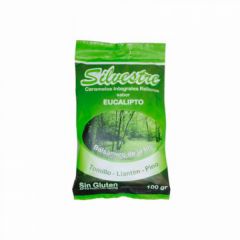 Buy SILVESTRE Eucalyptus flavor filled whole grain candies 100 g By 3,25€