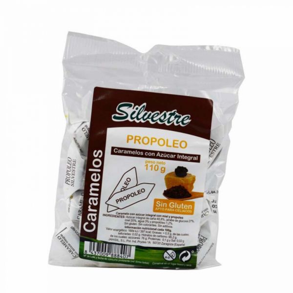 Caramelle al propoli con zucchero integrale 150 g