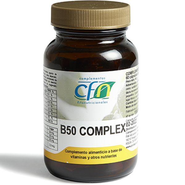 B 50 Complex 60 Cápsulas Vegetais - CFN