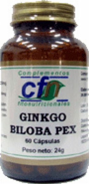 Ginkgo Biloba Pex 60 Cápsulas - CFN