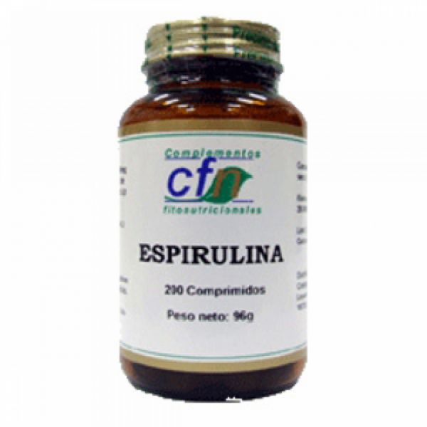 Espirulina 400 mg 200 Comprimidos - CFN