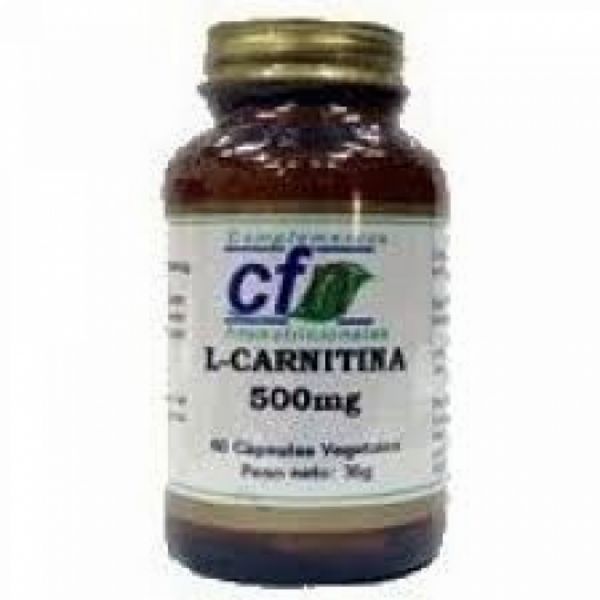 L Carnitine 500 mg 60 Gélules Végétales - CFN