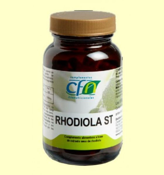 Rhodiola Rosae 60 cápsulas vegetais - CFN