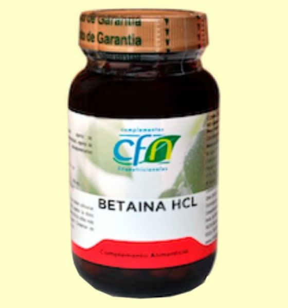 Betaína HCL FS 60 cápsulas vegetais - CFN