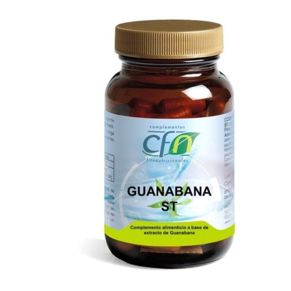 Guabana Graviola 500 mg 60 Cápsulas - CFN