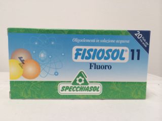 Kopen SPECCHIASOL FISIOSOL 11 FLUOR 20 injectieflacons Door 14,29€