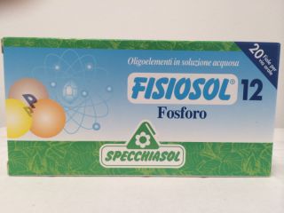 Buy SPECCHIASOL FISIOSOL 12 PHOSPHORUS 20 Vials By 14,29€