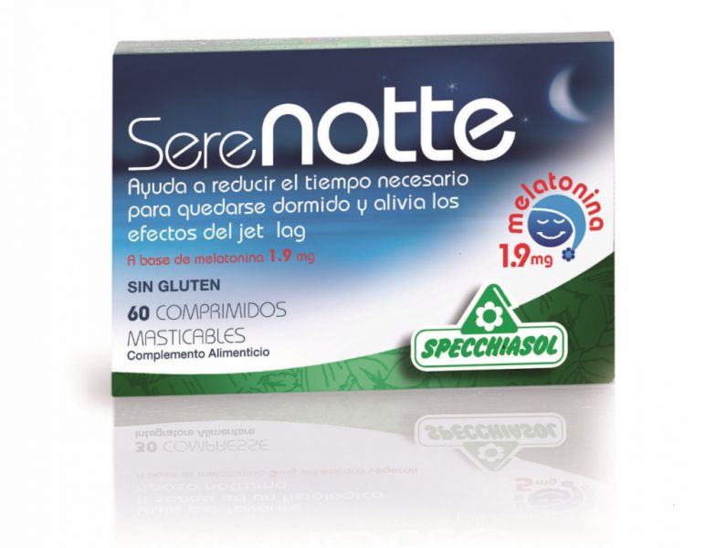 SERENOTTE 60 Comp - MELATONIN 1,9 mg - SPECCHIASOL