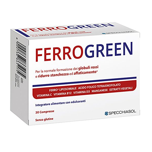 FERROGREEN PLUS 30 Comp - SPECCHIASOL