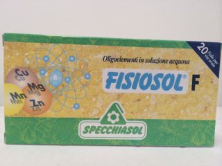 Buy SPECCHIASOL Fisiosol F 20 Vials 2 ml By 14,29€