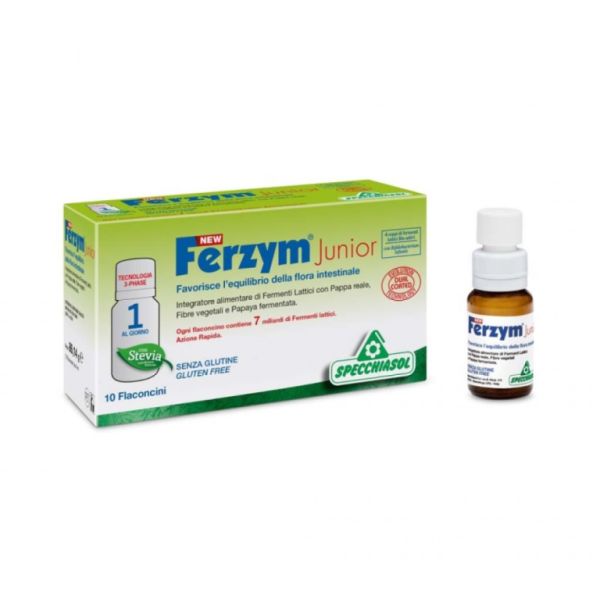 FERZYM JUNIOR 10 injectieflacons x 8 ml