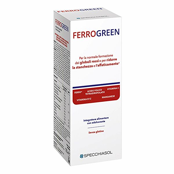 Ferrogreen Jarabe 170 ml - SPECCHIASOL