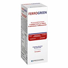 Comprar SPECCHIASOL Ferrogreen Jarabe 170 ml Por 15,87€