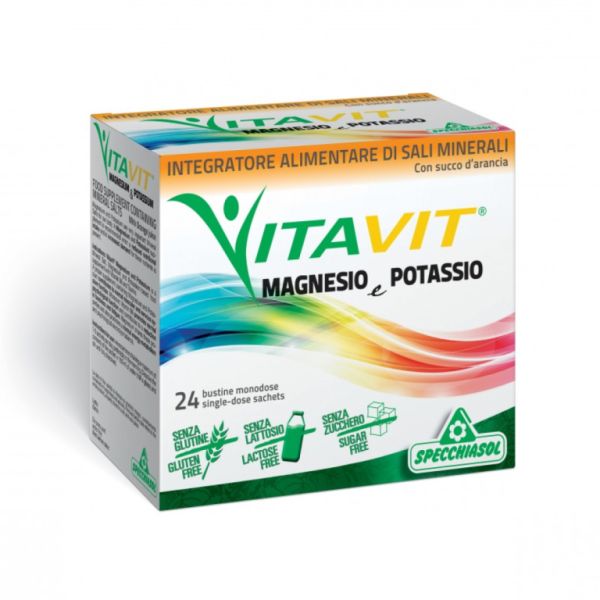 VITAVIT MG+K 24 Bustine GUSTO ARANCIA