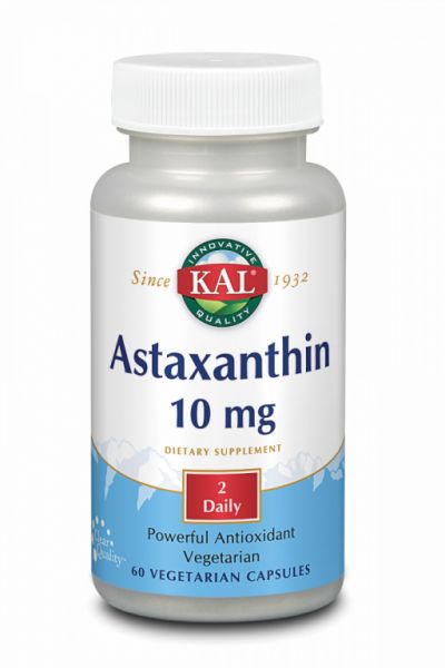 Astaxanthin 10 mg 60 Comprimidos - KAL