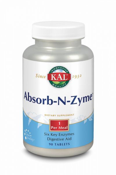 Absorb N Zyme 90 Tabletas - KAL