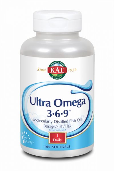 Ultra Omega 3 6 9 100 Parels - KAL