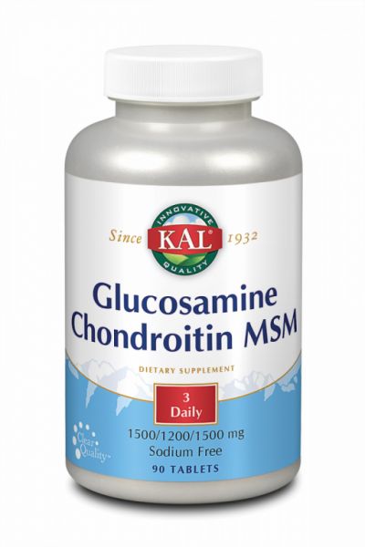 Glucosamin Chondroitin MSM 90 Kapseln - KAL