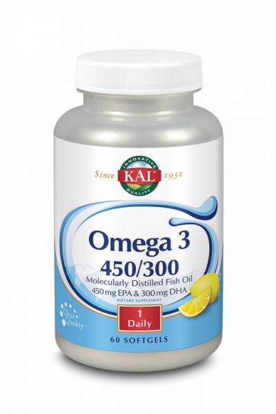 Omega 3 450/300 60 parels - KAL