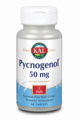 Buy KAL Pycnogenol 60 Tablets By 66,70€