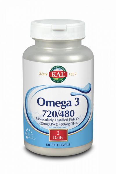 Omega 3 720/480 60 parels - KAL