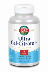 Kopen KAL Ultra Cal Citraat 120 tabletten Door 27,78€