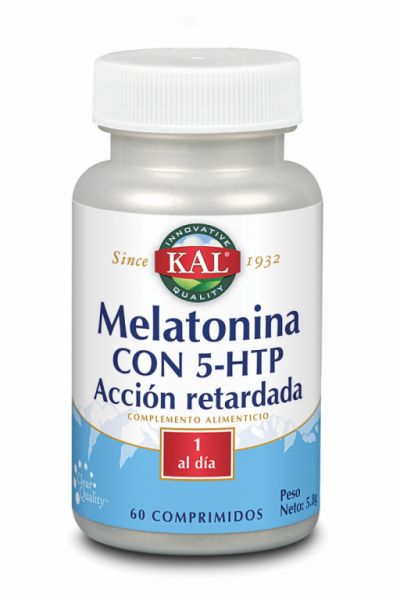 Melatonin Retard 1.9 mg 5HTP 60 Tablets - KAL