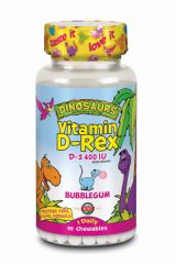 Buy KAL Vitamin D Rex 400 IU 90 Chewables By 17,46€