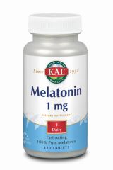 Comprar KAL Melatonin 1 mg 120 Comprimits Per 15,08€