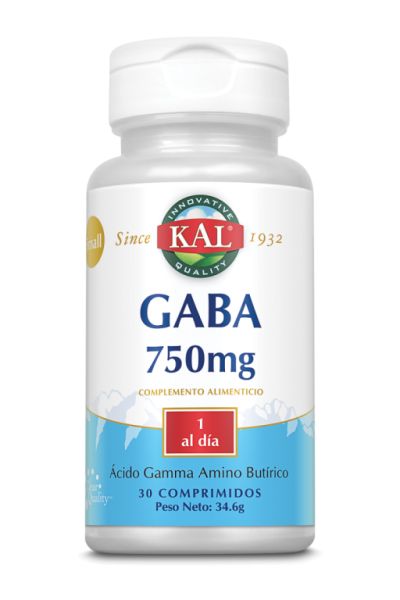 Gaba Pequeno 750 mg 30 Comprimidos - KAL