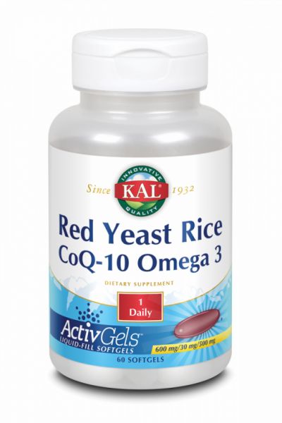 Red Rice Q10 Omega 3 60 Pearls - KAL