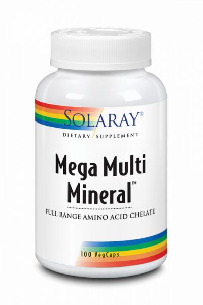 MEGA MULTI MINERAAL 120 Caps - SOLARAY